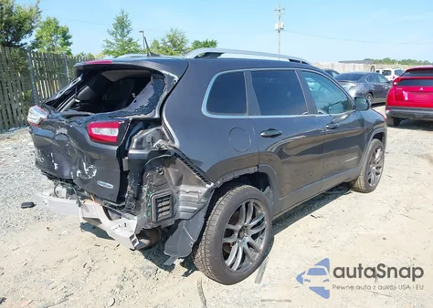 2017 Jeep Cherokee Latitude 4X4 из США, поврежденный, VIN 1C4PJMCS7HW585135